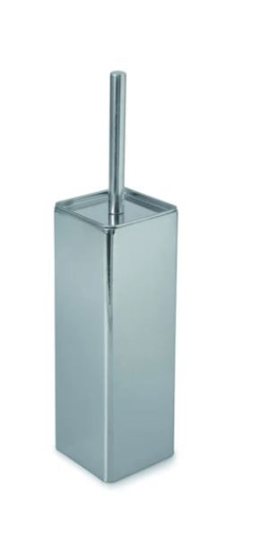 BLUE CANYON AXUS TOILET BRUSH & HOLDER SQUARE - STAINLESS STEEL