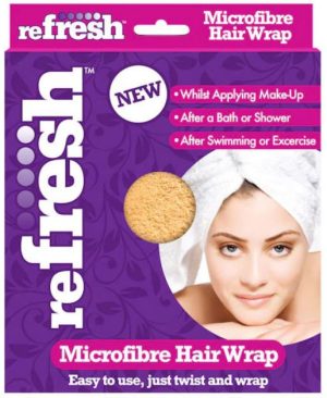 REFRESH MICROFIBRE HAIR WRAP TURBAN