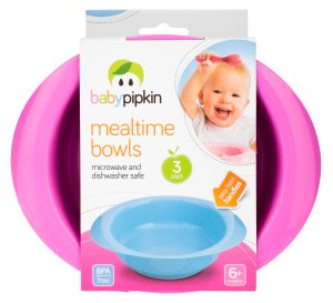BABYPIPKIN KIDS BOWLS 3/PK