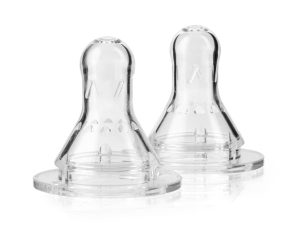 BABYPIPKIN SILICONE TEATS (STANDARD BOTTLE NECK) PACK OF 2