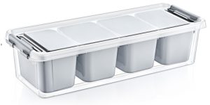 HOBBY LIFE 4 COMPARTMENT DEEP GRAND ORGANISER STROAGE BOX