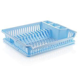 HOBBY LIFE VIOLET DISH DRAINER WITH TRAY