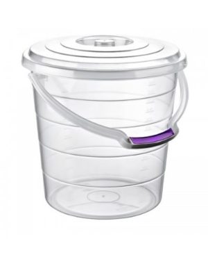 HOBBY LIFE CLEAR BUCKET WITH LID 20 LITRE