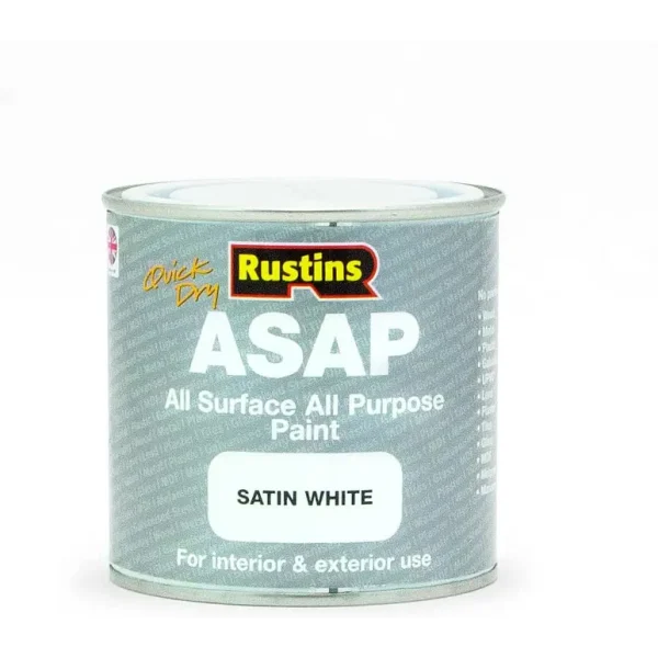 RUSTINS ASAP PAINT WHITE 250ML