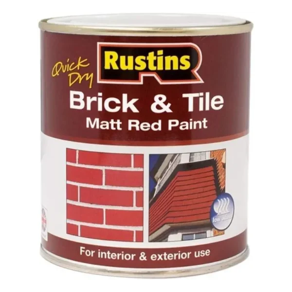 RUSTINS QUICK DRY BRICK & TILE 1L