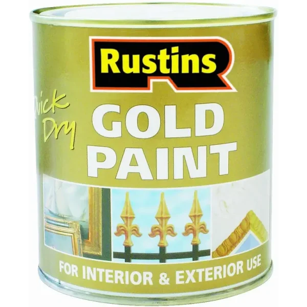 RUSTINS GOLD PAINT 250ML