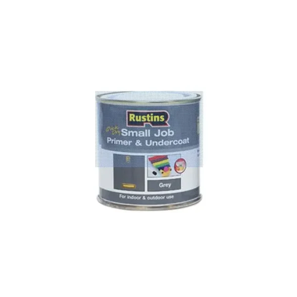 RUSTINS SMALL JOB PRIMER/UNDERCOAT GREY 250ML