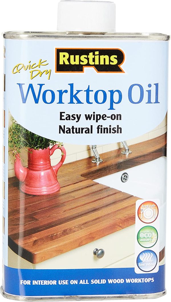 RUSTINS WORKTOP OIL 500ML