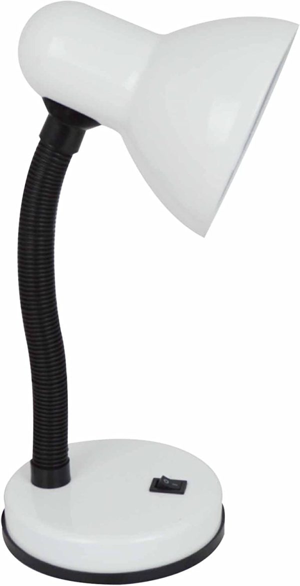 STATUS PALMA FLEXIBLE DESK LAMP - WHITE