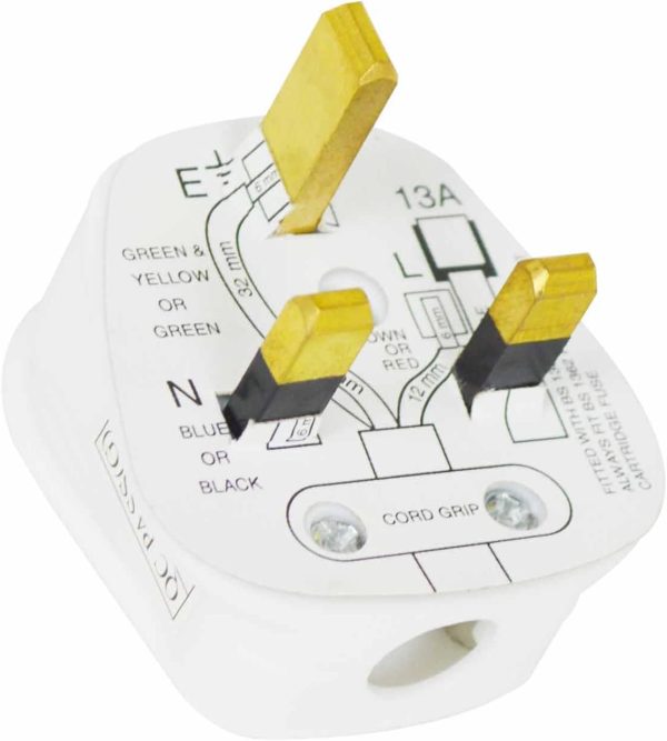 STATUS FUSED 3 PIN PLUG TOP 13A