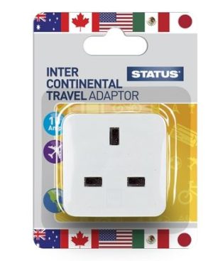 STATUS USA INTERCONTINENTAL TRAVEL ADAPTOR