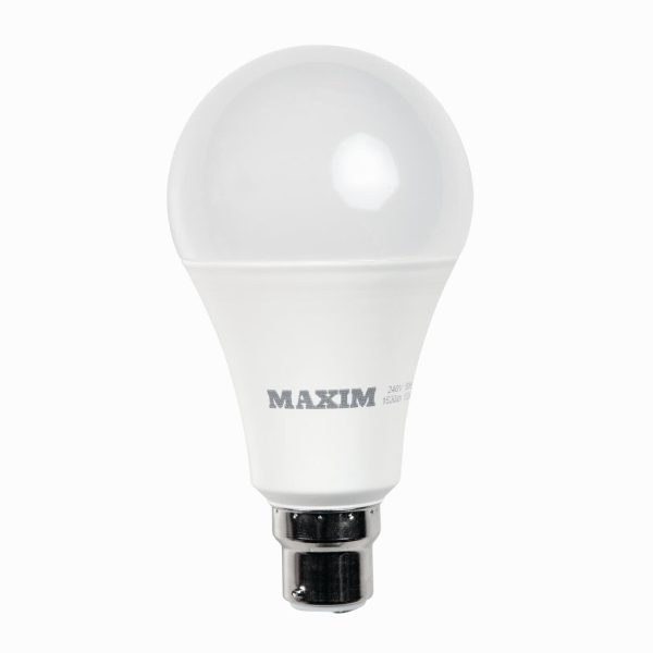 10 X MAXIM 13W=100W GLS LED LIGHT BULB BAYONET / BC DAY LIGHT PEARL