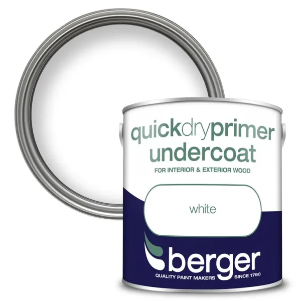 BERGER QUICK DRY PRIMER WHITE 2.5L