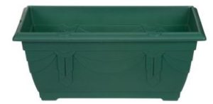 WHITEFURZE VENETIAN WINDOW BOX / PLANTER 40CM - FOREST GREEN