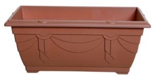 WHITEFURZE VENETIAN WINDOW BOX / PLANTER 40CM - TERRACOTTA