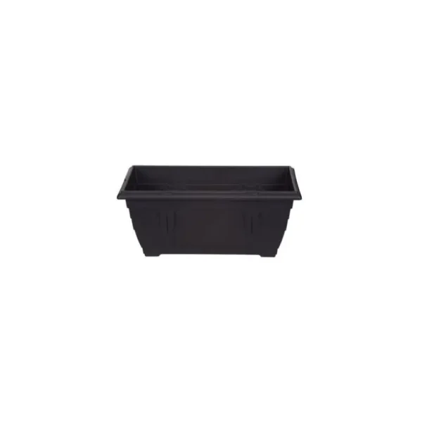 WHITEFURZE VENETIAN WINDOW BOX / PLANTER 40CM - BLACK