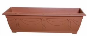 WHITEFURZE VENETIAN WINDOW BOX / PLANTER 60CM - TERRACOTTA