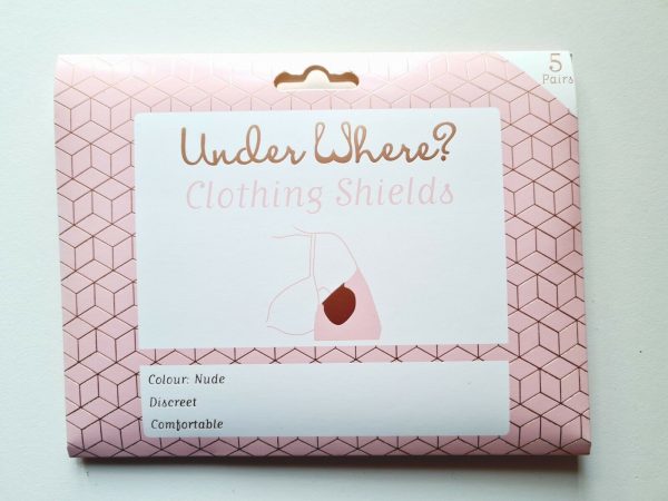 UNDER WHERE? CLOTHING SHIELDS NUDE COLOUR PACK OF 5