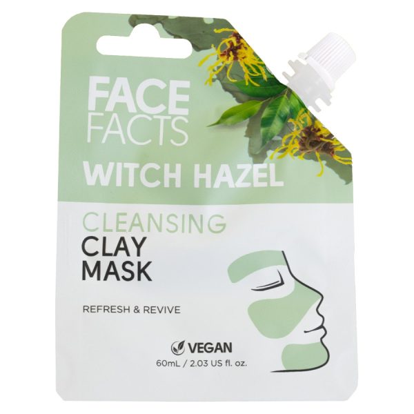 FACE FACTS WITCH HAZEL CLEANSING CLAY MASK 60ML