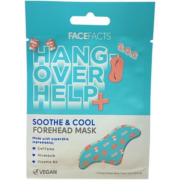 FACE FACTS HANGOVER HELP SOOTHE & COOL FOREHEAD MASK 12ML