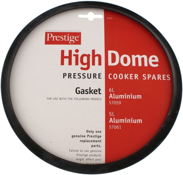 PRESTIGE ALUMINIUM HIGH DOME PRESSURE COOKER GASKET SEAL