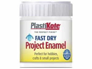 PLASTIKOTE B4 FAST DRY PROJECT ENAMEL PAINT 59ML - GLOSS WHITE