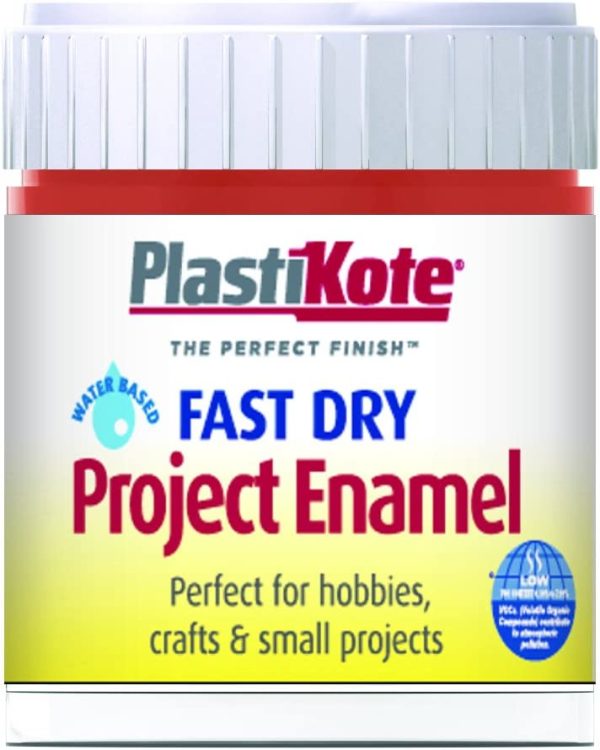 PLASTIKOTE B13 FAST DRY PROJECT ENAMEL PAINT 59ML - INSIGNA RED