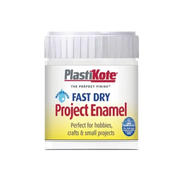 PLASTIKOTE B26 FAST DRY PROJECT ENAMEL PAINT 59ML - CLEAR