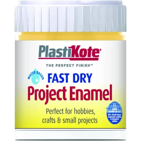 PLASTIKOTE B31 FAST DRY PROJECT ENAMEL PAINT 59ML - GOLD LEAF