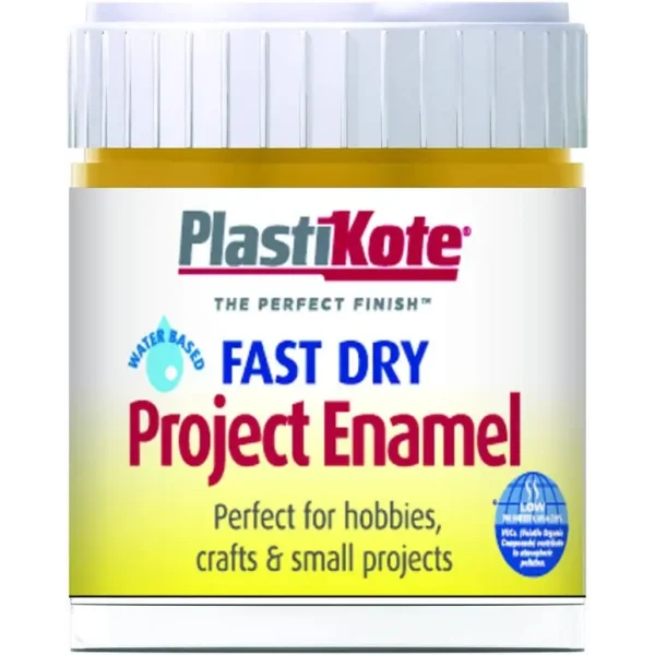 PLASTIKOTE B33 FAST DRY PROJECT ENAMEL PAINT 59ML - BRASS