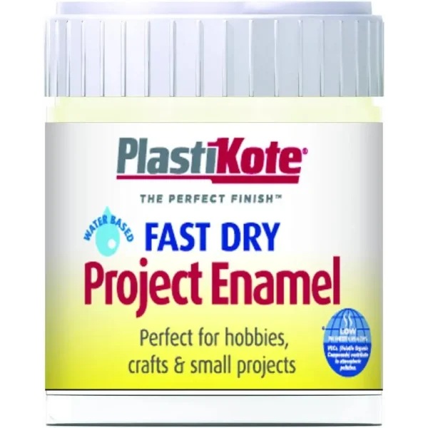 PLASTIKOTE B47 FAST DRY PROJECT ENAMEL PAINT 59ML - CREME DE LA CR?ME