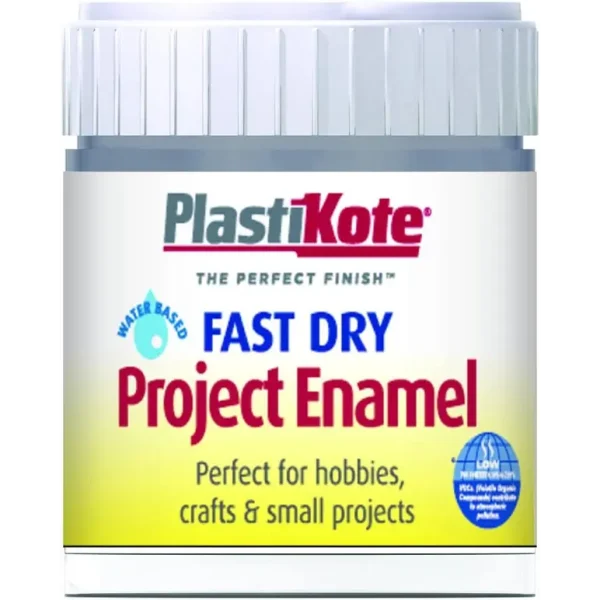 PLASTIKOTE B52 FAST DRY PROJECT ENAMEL PAINT 59ML - PEWTER