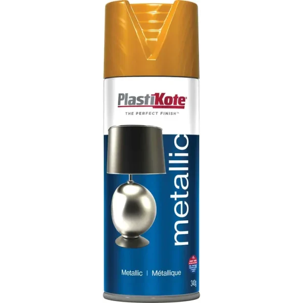 PLASTIKOTE PL453 METALLIC SPRAY PAINT 400ML - COPPER