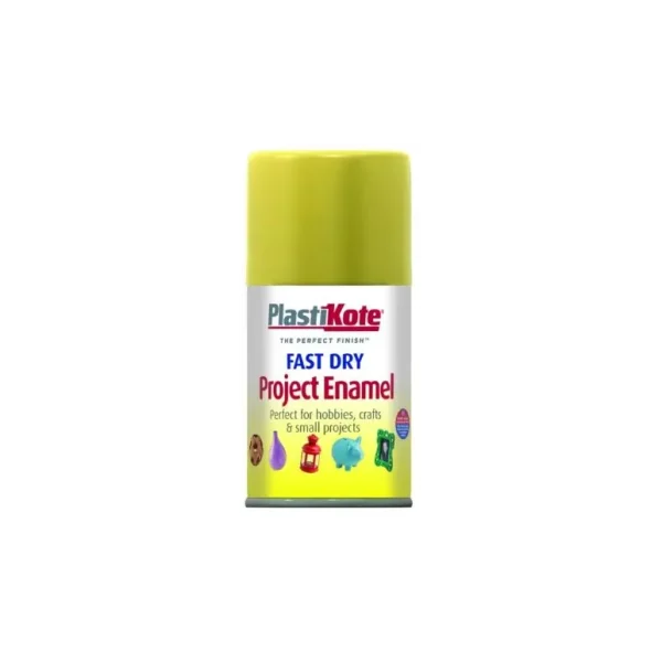 PLASTIKOTE PL110S FAST DRY ENAMEL SPRAY PAINT 100ML - GOLD LEAF