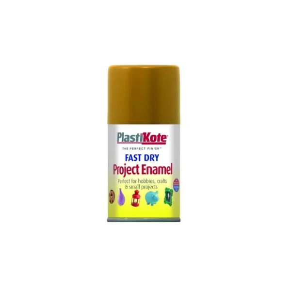 PLASTIKOTE PL138S FAST DRY ENAMEL SPRAY PAINT 100ML - COPPER