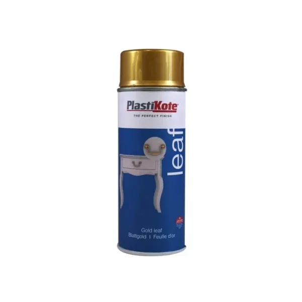 PLASTIKOTE LEAF FINISH SPRAY PAINT 400ML - GOLD LEAF