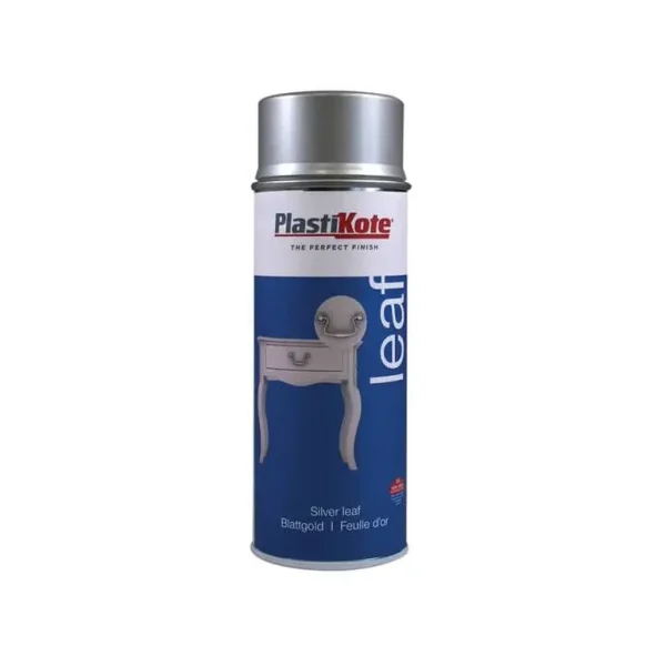 PLASTIKOTE LEAF FINISH SPRAY PAINT 400ML - SILVER LEAF