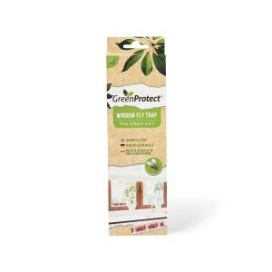 GREEN PROTECT WINDOW FLY TRAP PACK OF 6