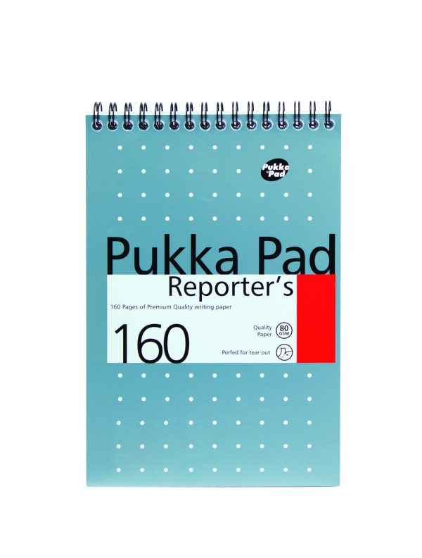 PUKKA METALLIC REPORTERS NOTE BOOK 160 PAGES