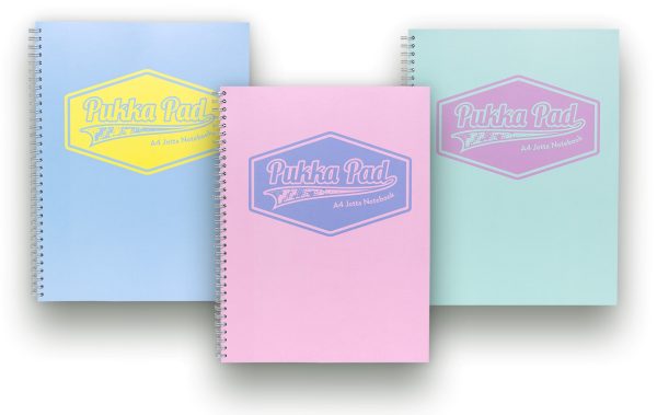 PUKKA A4 PASTEL JOTTA NOTE BOOK 200 PAGES