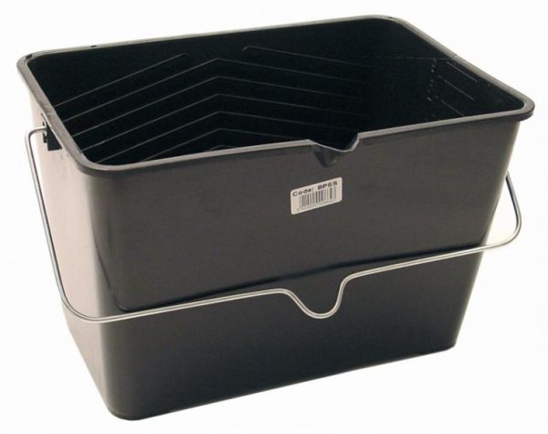 RODO BLACK PLASTIC PAINT SCUTTLE / BUCKET 10 LITRE