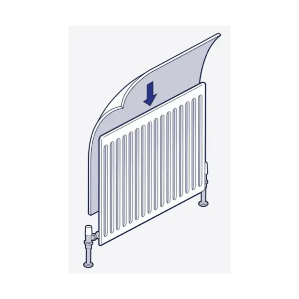 EXITEX RADIATOR HEAT REFLECTOR INSULATION FOIL 5MTRS X 50CM