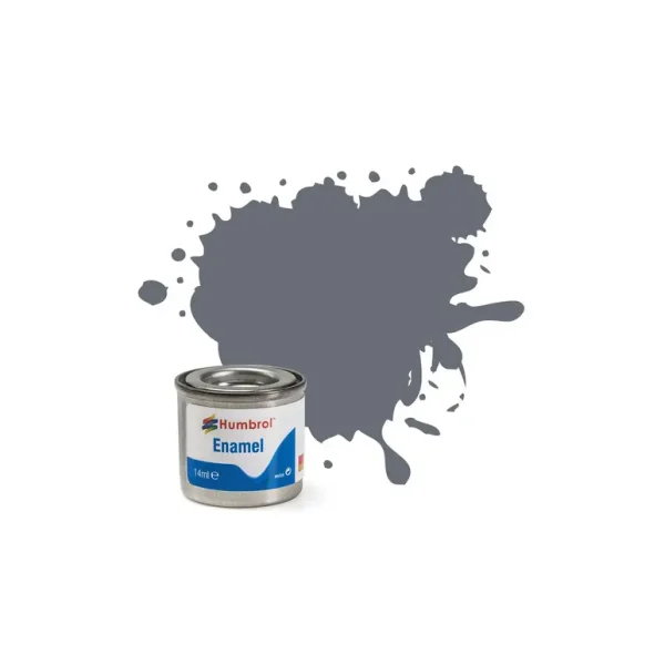 HUMBROL ENAMEL PAINT NO. 5 - DARK AD GREY