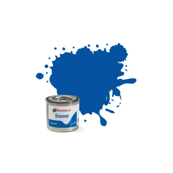 HUMBROL ENAMEL PAINT NO. 14 - FRENCH BLUE