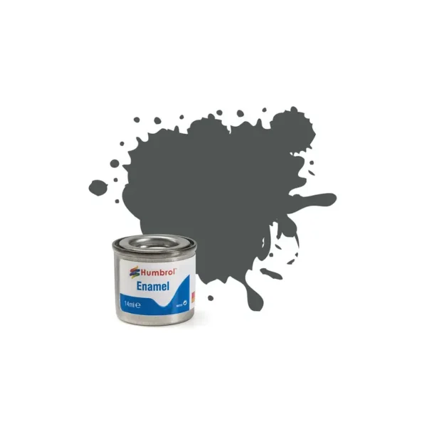 HUMBROL ENAMEL PAINT NO. 27 - MATT SEA GREY