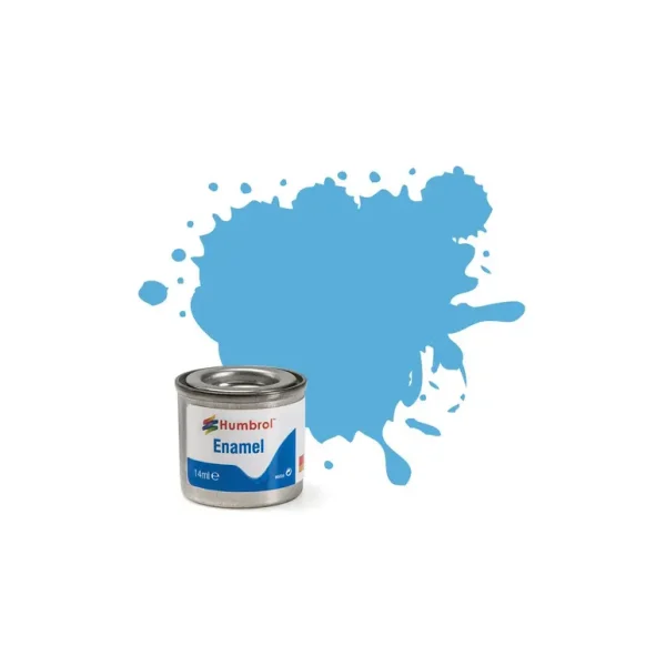 HUMBROL ENAMEL PAINT NO. 47 - SEA BLUE