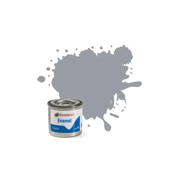 HUMBROL ENAMEL PAINT NO. 64 - MATT LIGHT GREY