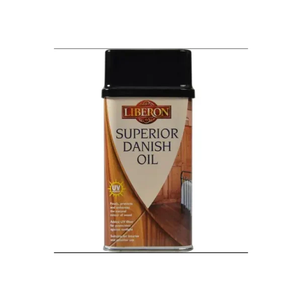 LIBERON SUPERIOR DANISH OIL WITH UV FILTER 250ML`