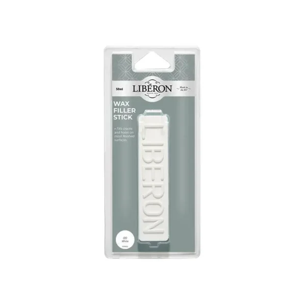 LIBERON WAX FILLER STICKS 50G - 00 - WHITE