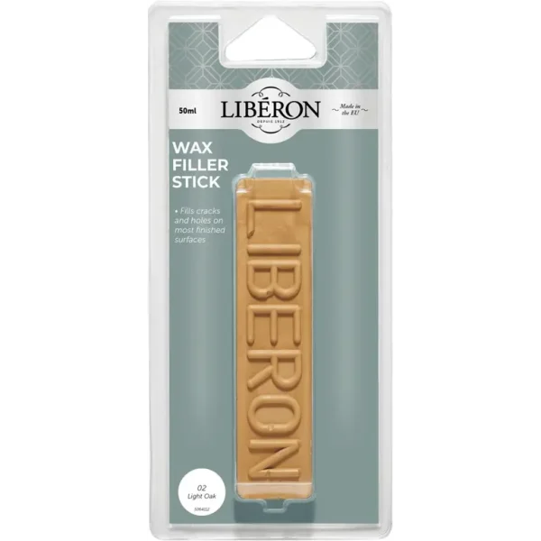 LIBERON WAX FILLER STICKS 50G - 02 - LIGHT OAK